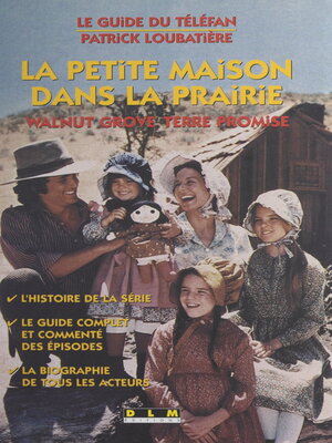 cover image of La petite maison dans la prairie